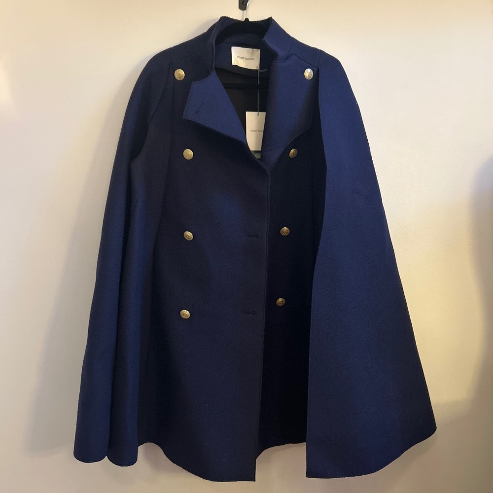 Pierre Balmain Cape Jacket TAGS ON